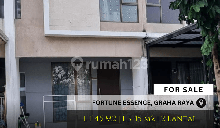 Rumah Modern Minimalis Siap Huni di Fortune Essence Graha Bintaro