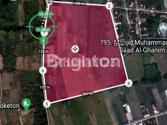 Tanah Murah Solo Strategis Siap Bangun Di Klaten