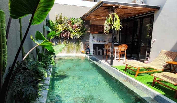 Bali Vibe 2-Story House in Kota Baru Parahyangan, SHM, Fully Furnished, Swimming Pool.