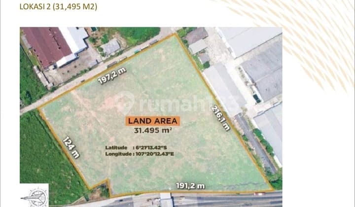 Dijual Lahan Kavling Karawang Timur , Jawa Barat