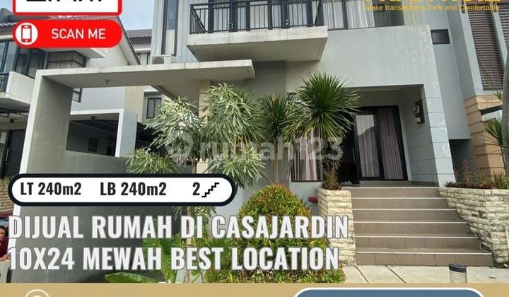 Jual Rumah Mewah di Casa Jardin, Jakarta Barat