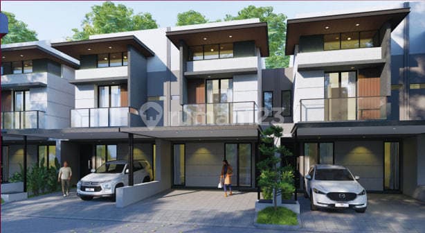 Modern Minimalist 2-Storey House 5Bedrooms East Surabaya