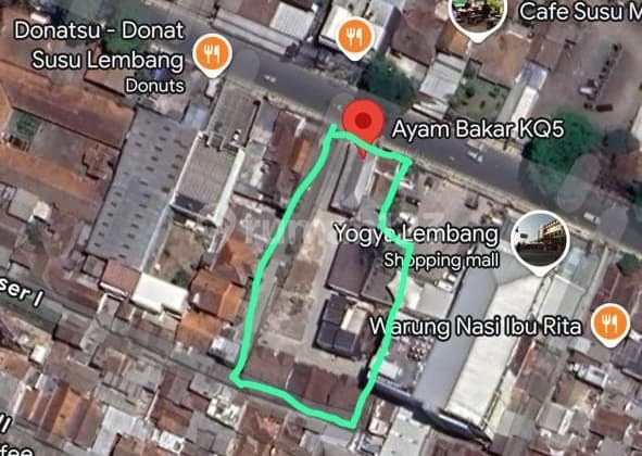 Kavling Lembang Cck utk Villa, Resto, Ruang Usaha, DLL. Lokasi d pinggir Jalan