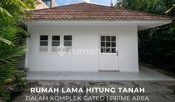 For Sale: Land and House Calculation in Complex, Kebayoran Baru, South Jakarta