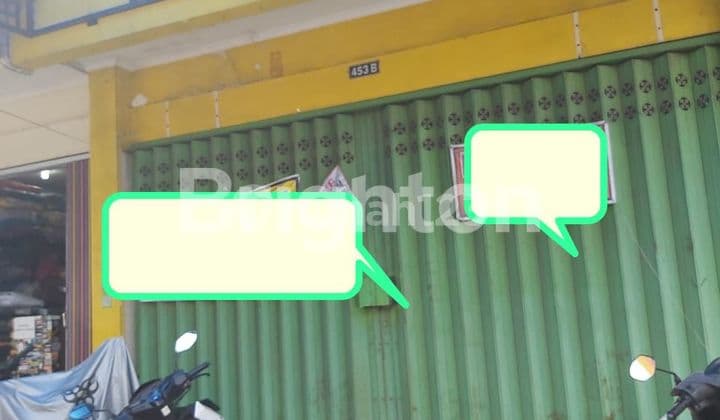 RUKO 3 LANTAI SIAP MASUK, MINIM RENOVASI, BISA UNTUK USAHA COUNTER HP, BARBER SHOP, DEPOT MAKAN, MINI COFFEE SHOP. TOKO OLEH - OLEH