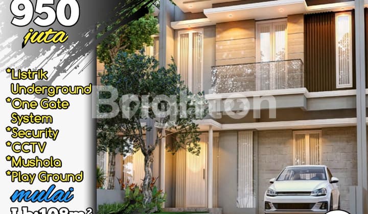 RUMAH PESAN BANGUN 3 MENIT KE BANDARA ADISUCIPTO SOLO DENGAN SISTEM CLUSTER ONE GATE