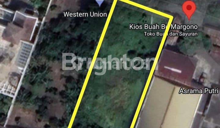 TANAH KERING STRATEGIS LEBAR DEPAN 20 METER MANAHAN