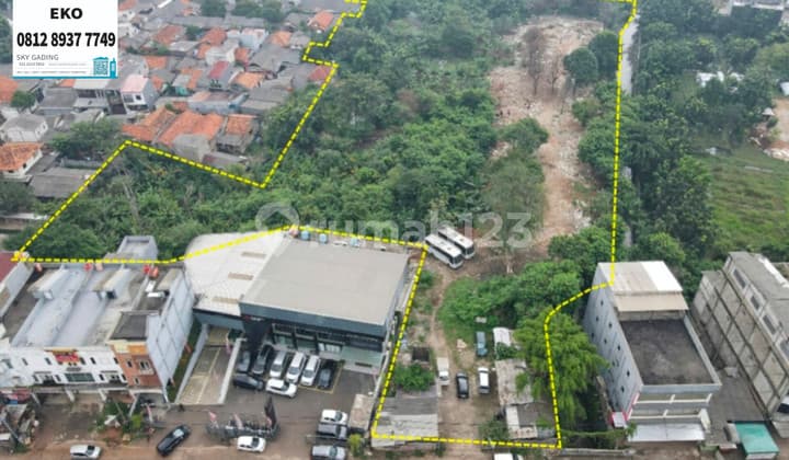 Dijual Tanah Strategis di KH. Noer Ali - Bintara Jaya