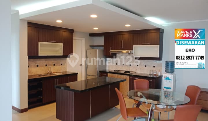 Dijual Apartemen Paladian Park 3+1 BR Full Furnished - Tower B - Kelapa Gading