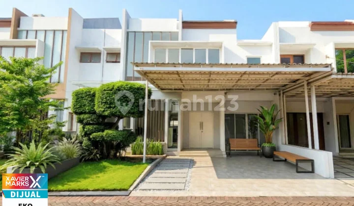 Dijual Rumah Full Renov & Ada Kolam Renang di Cluster Zebrina - Jakarta Garden City