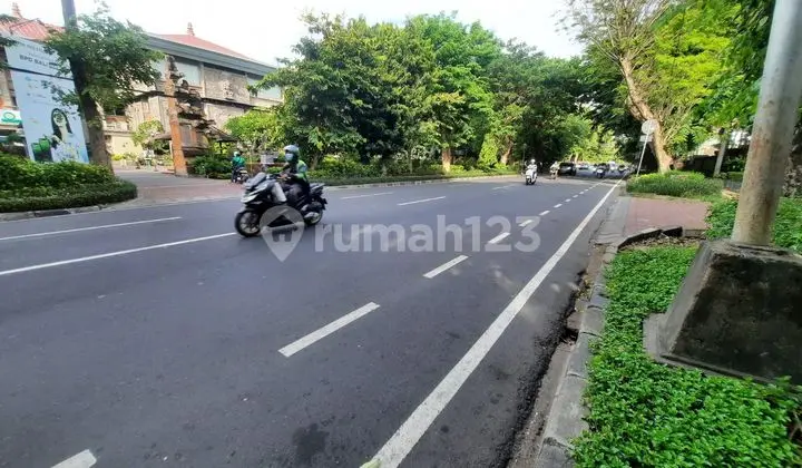 Dijual Tanah Komersil Lokasi Jalan Utama Puputan Renon Seberang Bank BPD Bali Renon Sebelah Barat Lapangan Renon