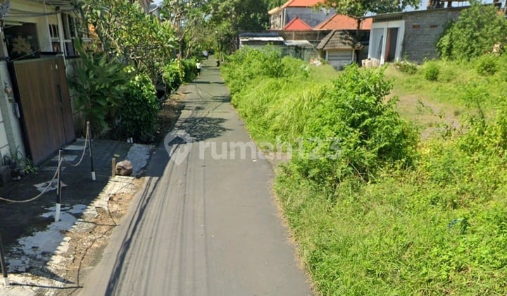 Disewakan Sebidang Tanah Kosong Lokasi Jalan Drupadi Renon