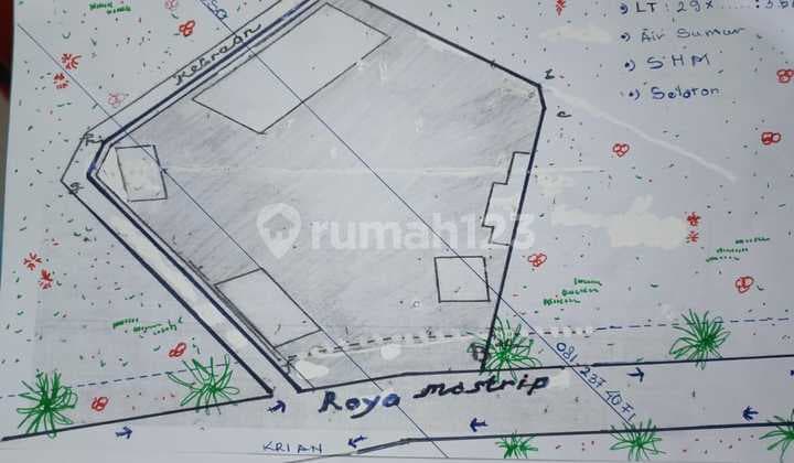 Tanah Ex Garasi Raya Mastrip, Surabaya Barat