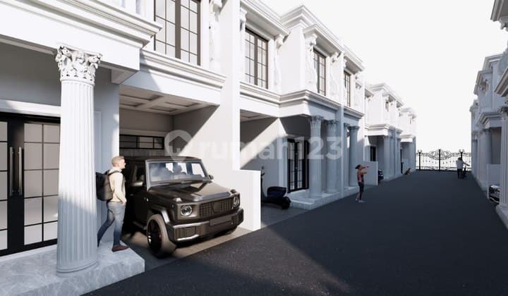 Rumah Model Classic Mewah Termurah Dekat ke Stasiun Pondok Rajeg