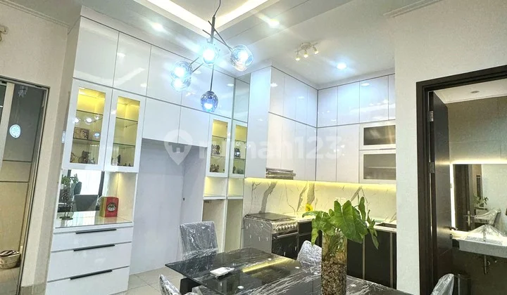 Rumah Full Furnish Mewah Interior 8x15 Tahap1 PIK 2 SHM Bisa KPR