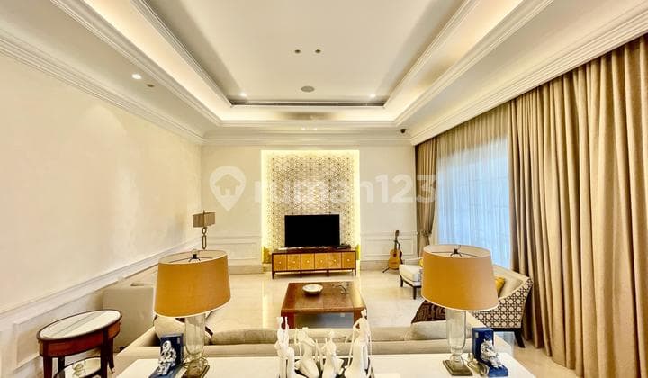 Rumah Elite Exclusive Lotus Palace Pik 4+3Kt 552M2 SHM Semi Furnished