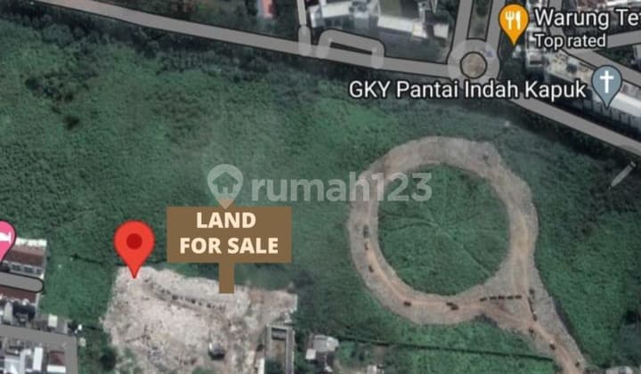 Jarang Ada Kavling 2,005M Siap Bangun Area Strategis Cocok untuk Tempat Usaha dan Gudang Dekat Pik