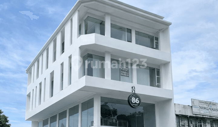 Gedung Hoek Pluit 412M2 16X25 Ada Basement Lokasi Strategis Siap Pakai