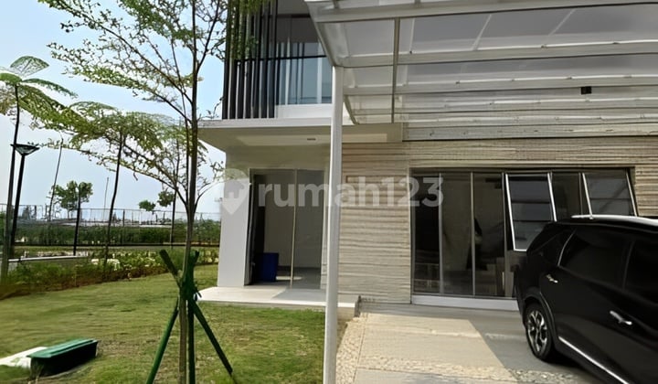 For Rent: Springville Cluster House in PIK 2, 8x10 Corner Lot, 3+1 Bedrooms, 3 AC Units Included.