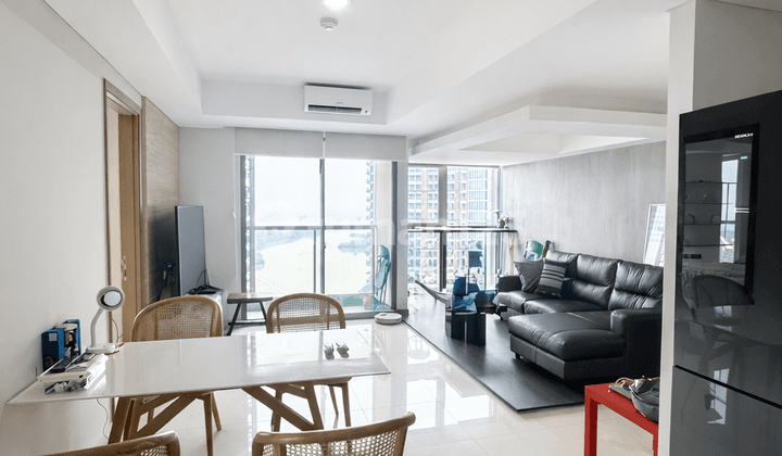 Disewakan Apartemen Gold Coast Pik 2Br 81M2 Unit Corner Full Furnished