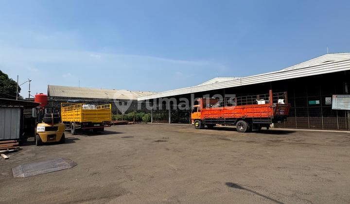 Kavling dan Gudang Ciracas Luas 14014m2 Hadap Jalan Raya Ciracas