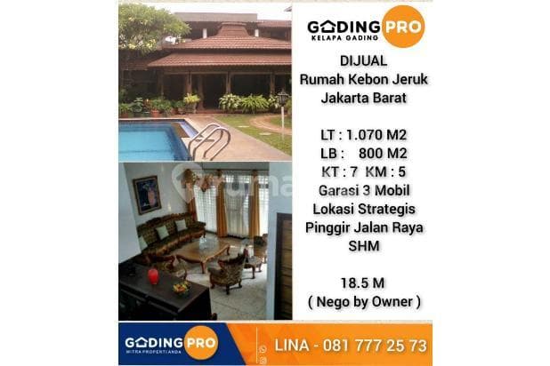 Rumah Kebon Jeruk Jakarta Barat