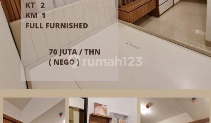 Disewakan Apartemen Citra Living 2 BR Full Furnish, Jakarta Barat