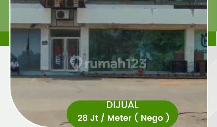 Dijual Tanah dan Bangunan Komersil Pinggir Jalan Utama Pramuka, Jakarta Pusat