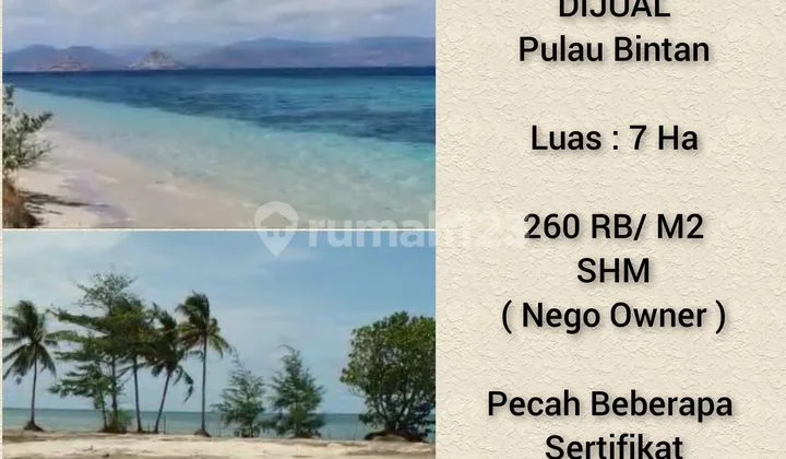 For Sale 7 Hectares of Land on Bintan Island, Riau For Sale 7 Hectares of Land on Bintan Island, Riau