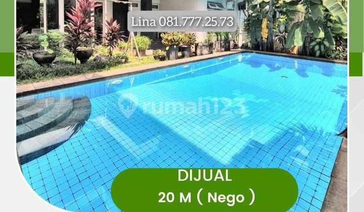 Dijual Rumah American Classis Modern Kemang 3 Lantai, Jakarta Selatan