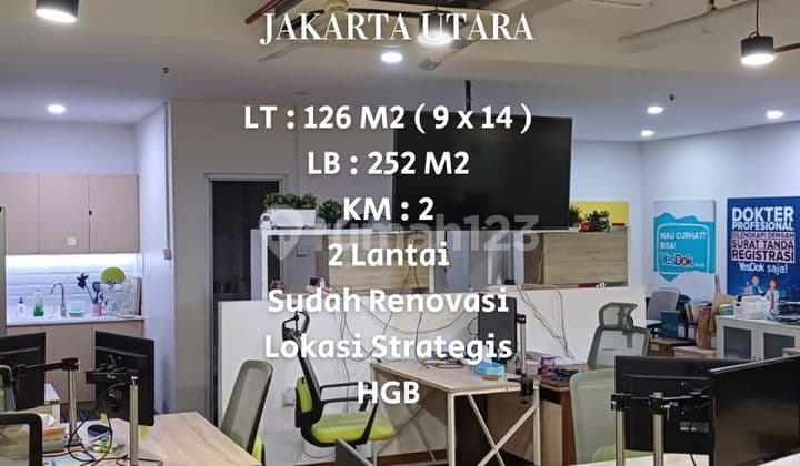 Dijual Ruko 2 Lantai di Mall Of Indonesia Kelapa Gading. Jakarta Utara