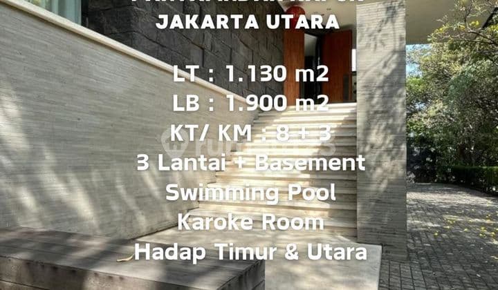 Dijual Rumah Mewah 3 Lt + Basement Posisi Hook Di Lotus Palace, Pik. Jakarta Utara
