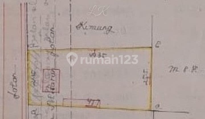 Dijual Cepat Kavling Luas 21 X 48 Jln Panjang, Pinggir Jalan Raya. Jakarta Barat