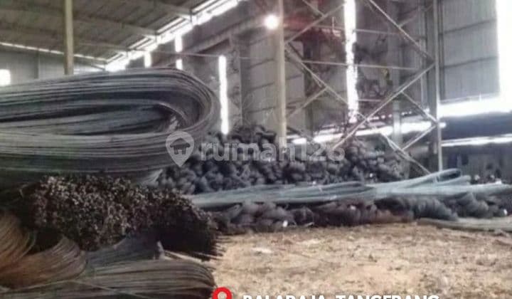 Dijual TAKE OVER Pabrik Peleburan Besi Masih Aktif Di Balaraja. Tangerang