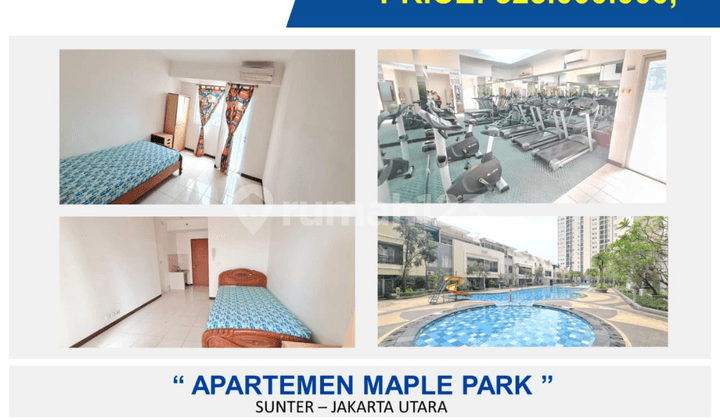 Dijual Apartemen Maple Park Tipe Studio Semi Furnished