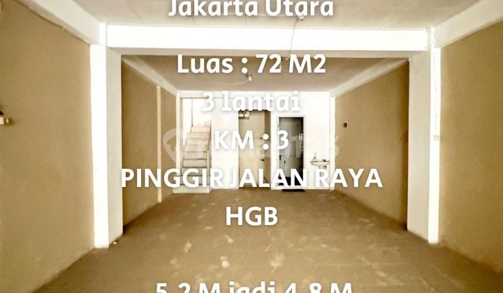 *Turun Harga* Dijual Ruko Hybrida 3 Lantai, Kelapa Gading. Jakarta Utara