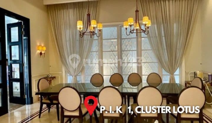 For Sale Luxury 3-Story House + Basement, South Facing. PIK. North Jakarta