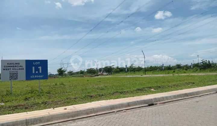 Dijual Kavling Komersial West Village Bsd