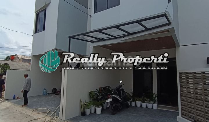 For Sale New 3-Story House in East Jakarta