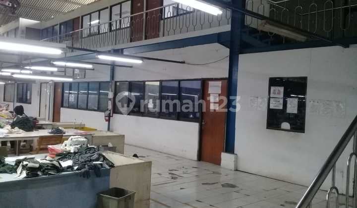Disewa Gudang Bangunan Pabrik Ex Garmen di Gunung Putri Bogor