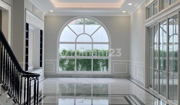 Brand New House in Menteng, Land Area 879m with Swimming Pool