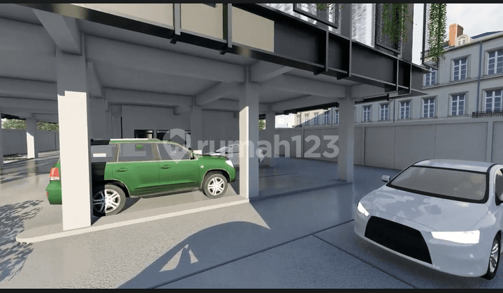 Sewa Retail Unit Luas 217m Brandnew di Gedung Jl. Palmerah Utara