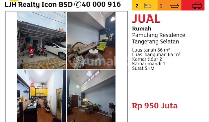 Neat and Ready-to-Occupy Home at Pamulang Residence
