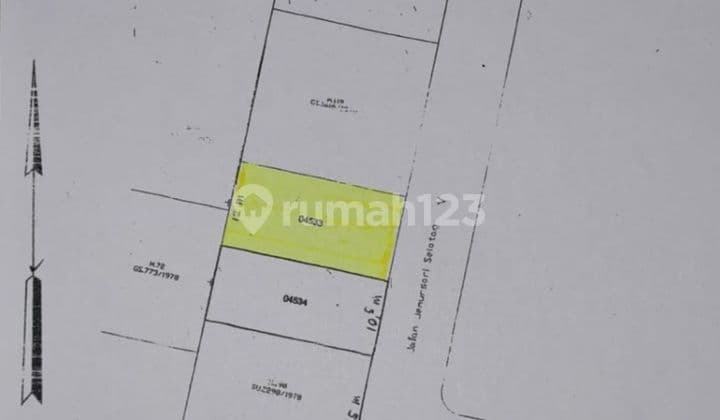 MURAH Rp.8 jt/m2 Tanah Kavling Jemursari Selatan Surabaya