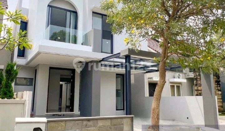 Dijual Rumah Baru Citraland Utama Area Waterfront - Woodland - Eastwood Dekat Universitas Ciputra, Hokky Buah, Ciputra Hospital - Spesial 2 Masterbedroom Di Lantai 1