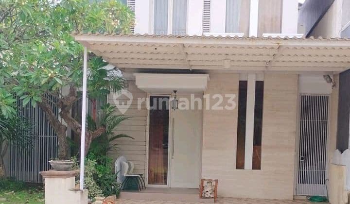 Cheap Wide 230 M2 For Sale Pakuwon Indah House - Semi Furnished Modern - Special Twin Road Row