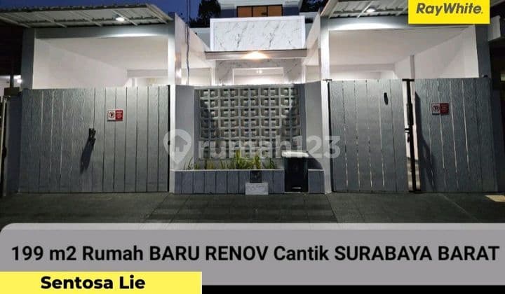 Murah Luas 199 M2 Dijual Rumah Baru Darmo Sentosa Raya Wiyung Dekat Villa Bukit Mas , Akses Tol Satelit, Ciputra World, Graha Family