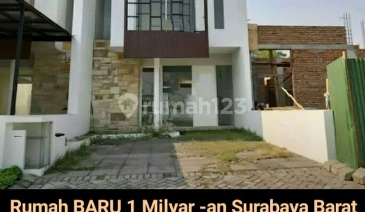 Murah 1 Milyar-An Dijual Rumah Royal Residence Greenwich Wiyung Surabaya Barat Dekat Pakuwon Mall, Ptc, Supermall, Dian Istana , Citraland