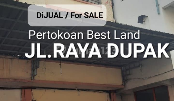 Dijual Ruko 3 Lantai di Pertokoan Best Land - Raya Dupak - Bubutan - Surabaya Pusat Kota - Dekat Pasar Atom , Pusat Grosir Pasar Turi, Akses Tol Dupak