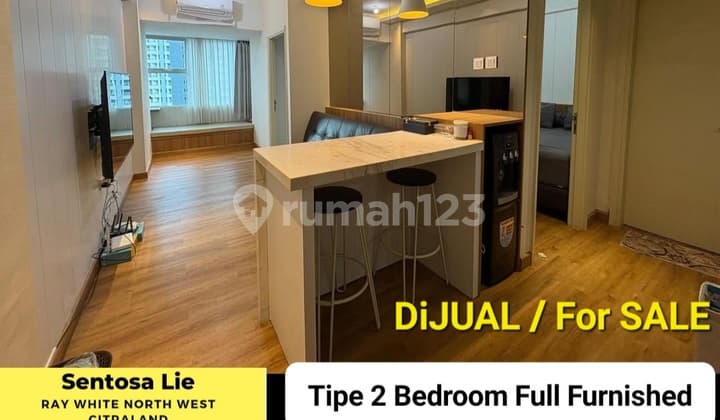 Murah Rp.900 Jutaan Dijual Apartemen Anderson Pakuwon Mall Tipe 2 Bedroom Full Furnished Lantai 23 Best View Kota